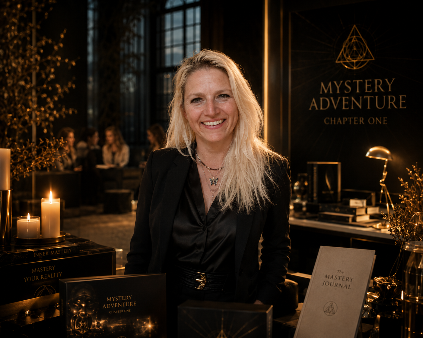 Nathalie Sameli im Mystery Adventure Setting